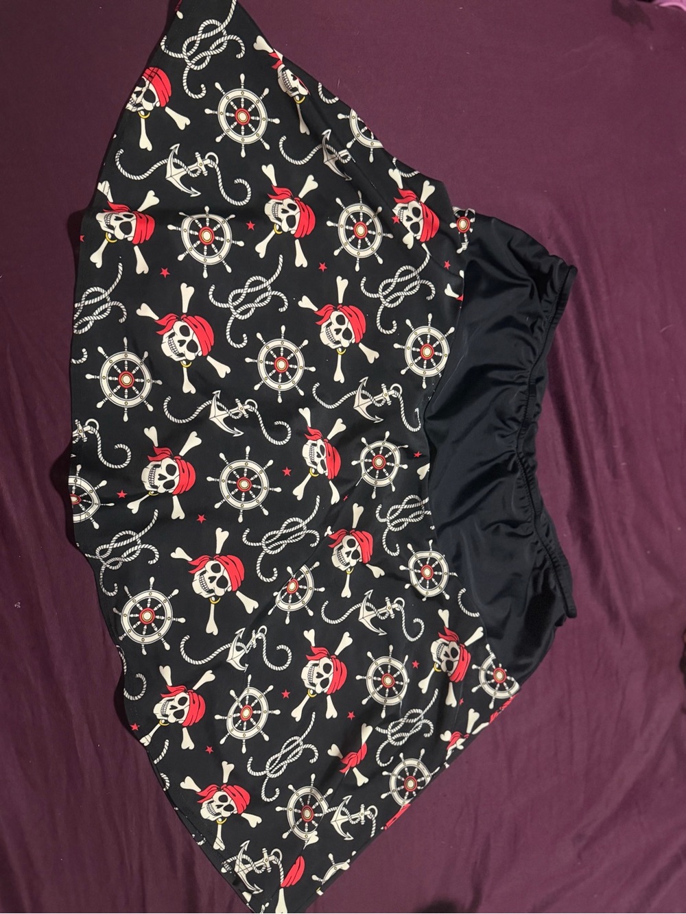 Pirates of the Caribbean inspo skort